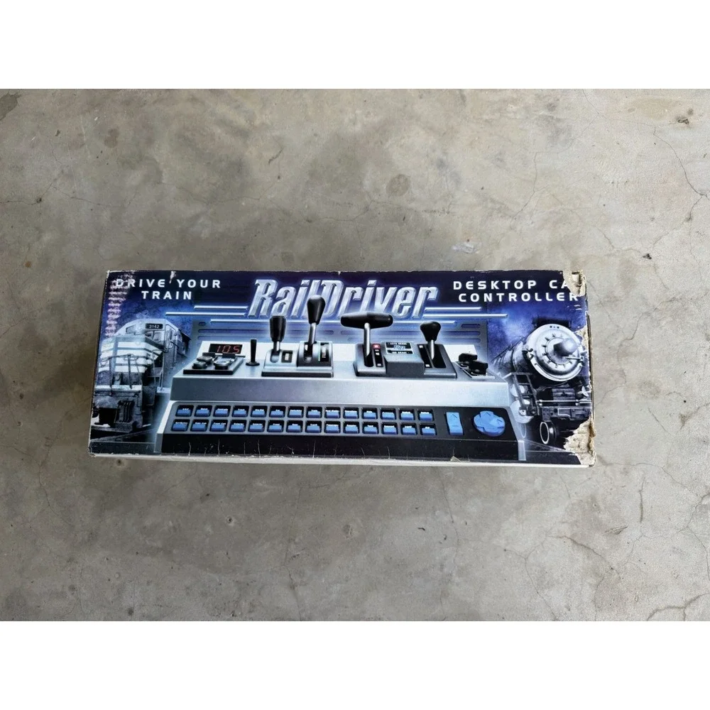 RailDriver RD-91-MDT-A Desktop Train Cab Controller With Box -READ